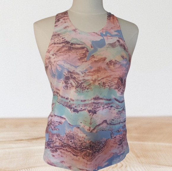 Champion C9 Women's Marble Print Tank Top - Picture 1 of 13